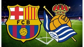 بث مباشر.. القنوات الناقلة لمواجهة برشلونة وريال سوسيداد في الدوري الإسباني الليلة